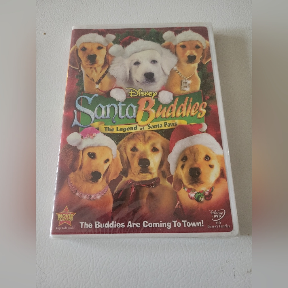 Santa Buddies: The Legend of Santa Paws DVD New